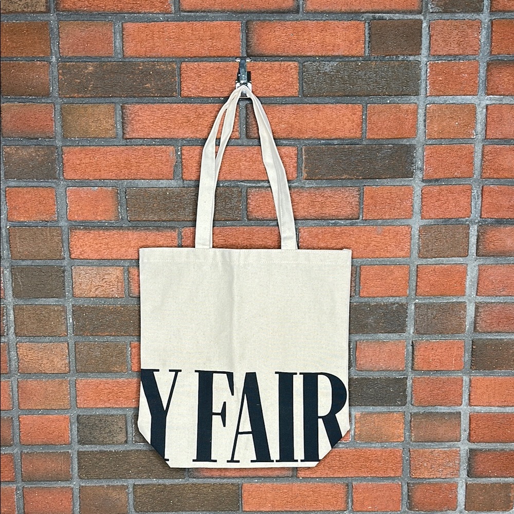 Vanity Fair Cream Tote Bag